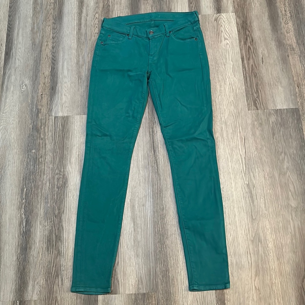 7 Seven for All Mankind skinny Jean 29 Green